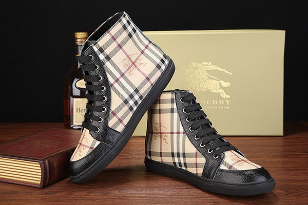 Burberry High-Top Fashion Men Shoes--006